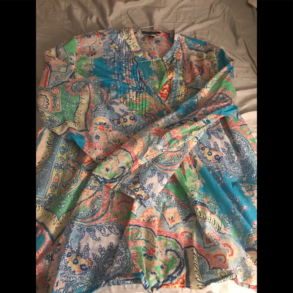 Ralph Lauren Boho Top 1X